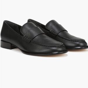 Vince Black Leather Slip-On Nelli Loafers brand new women’s 9.5